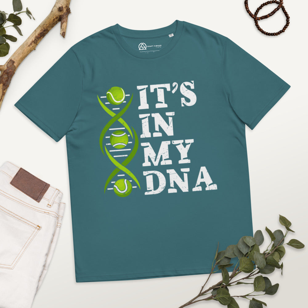 It's in my DNA Unisex organic cotton Tennis t-shirt - Sport Finesse