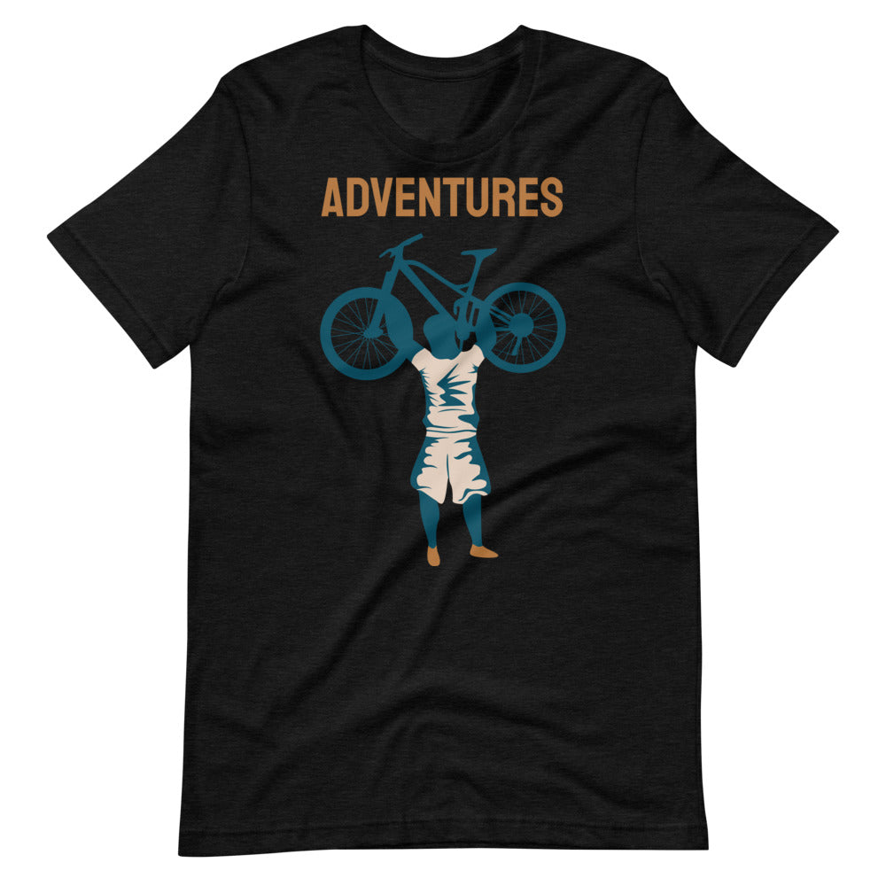 Adventures Women's Cycling T-Shirt - Black Heather / S - Sport Finesse