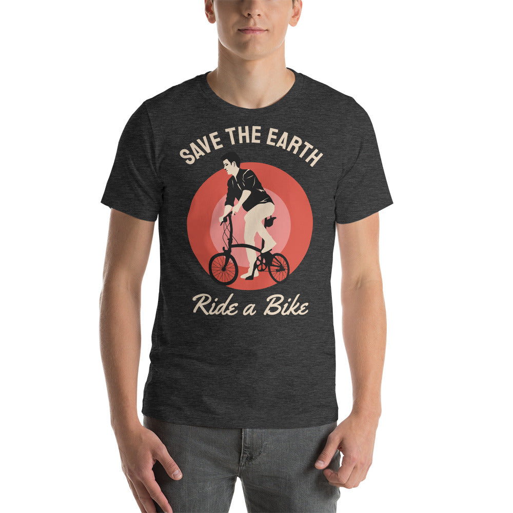 Save the Earth Cycling Unisex T-Shirt