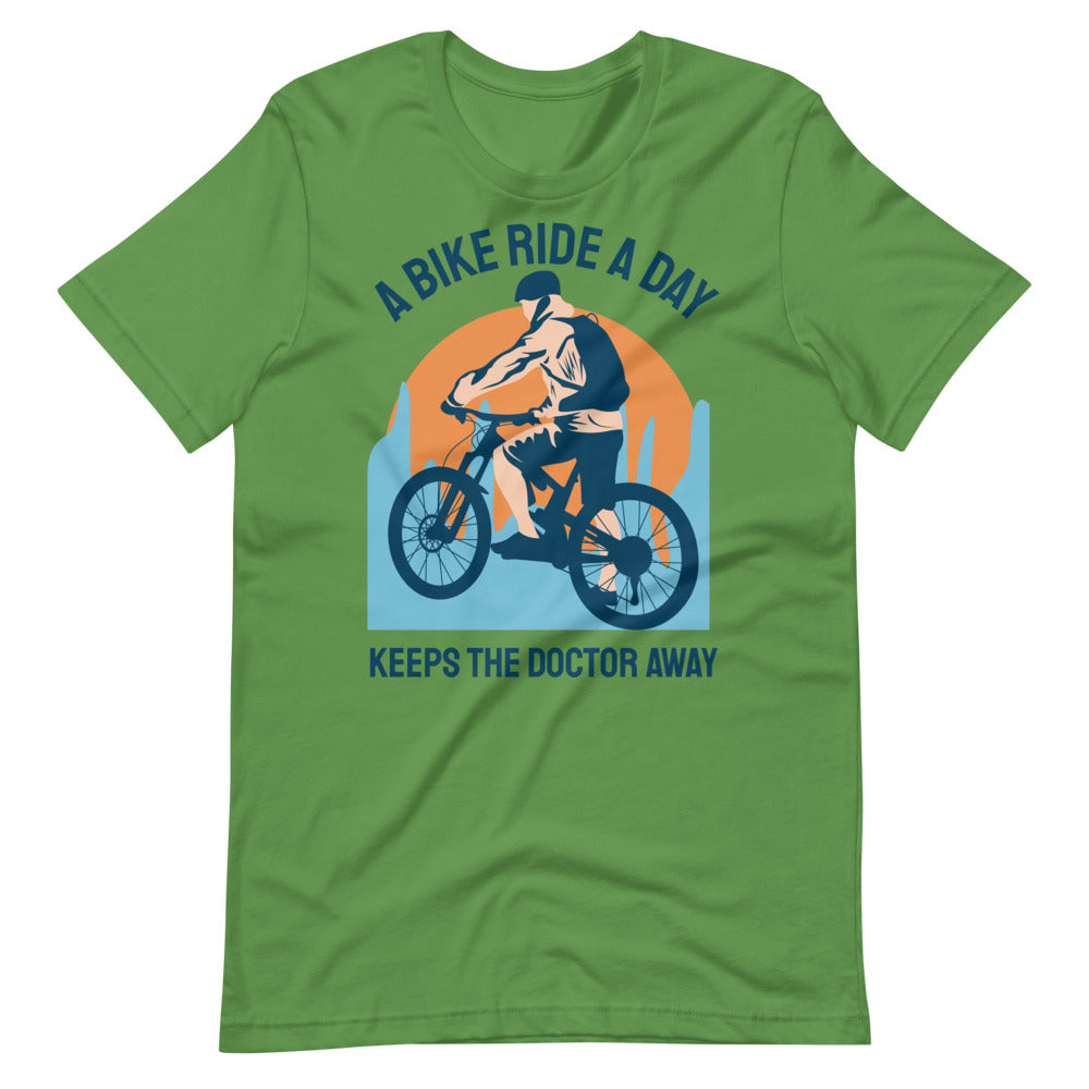 Keeps the Doctor Away Cycling T-Shirt - Leaf / S - Sport Finesse
