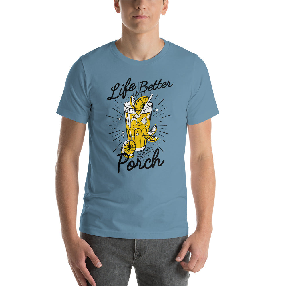 Life is Better on the Porch T-Shirt - Sport Finesse
