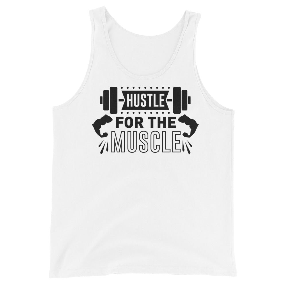 Hustle for the Muscle Tank Top - White / XS - Sport Finesse