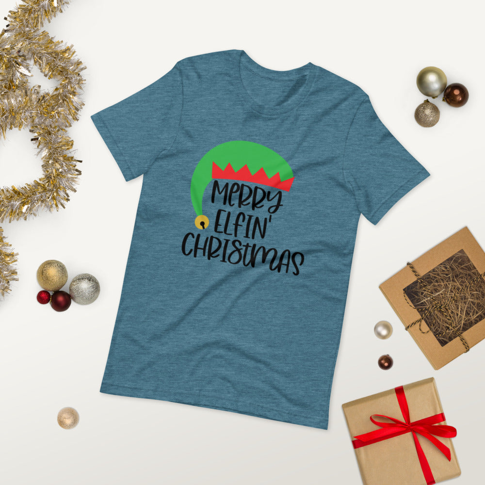 Merry Elfin' Christmas T-Shirt - Sport Finesse