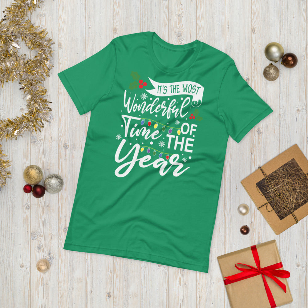 Wonderful time of the year Unisex T-Shirt - Kelly / XS - Sport Finesse