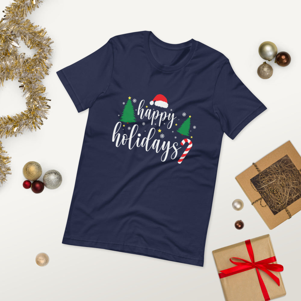 Happy Holidays T-Shirt - Sport Finesse
