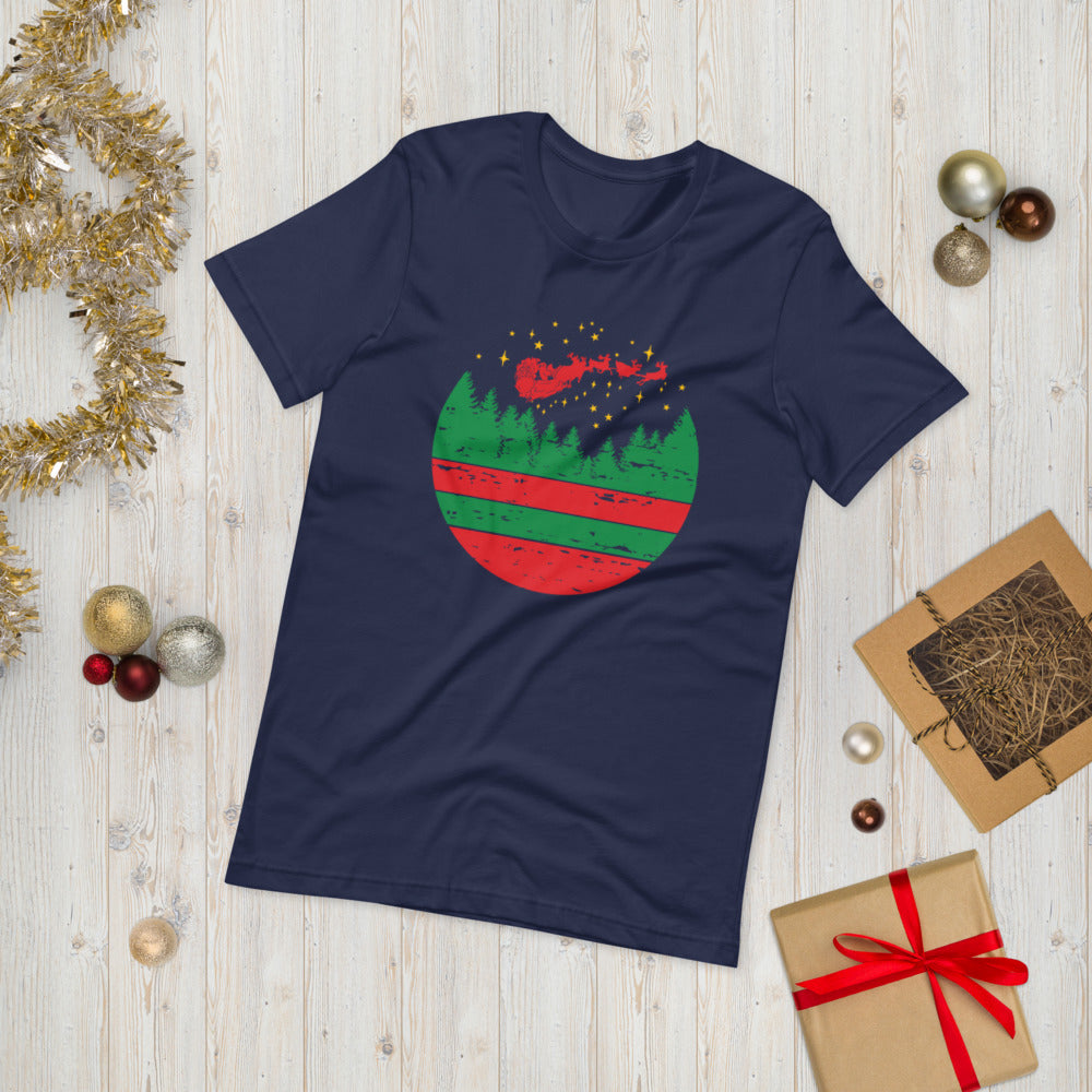 Christmas Ball Grunge T-Shirt - Sport Finesse