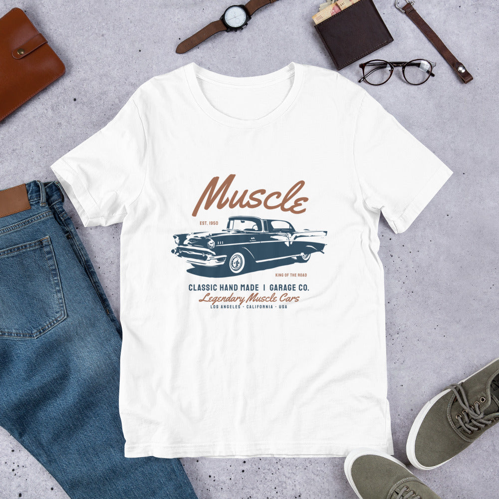 Muscle Handmade Classic Car T-Shirt