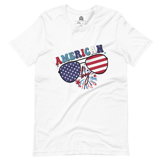 American Boy t-shirt - White / XS - Sport Finesse