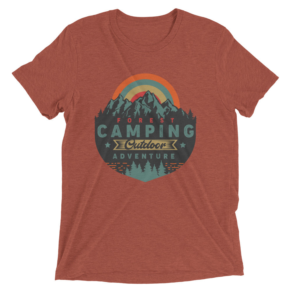 Forest Camping Unisex Tri-Blend T-shirt - Sport Finesse