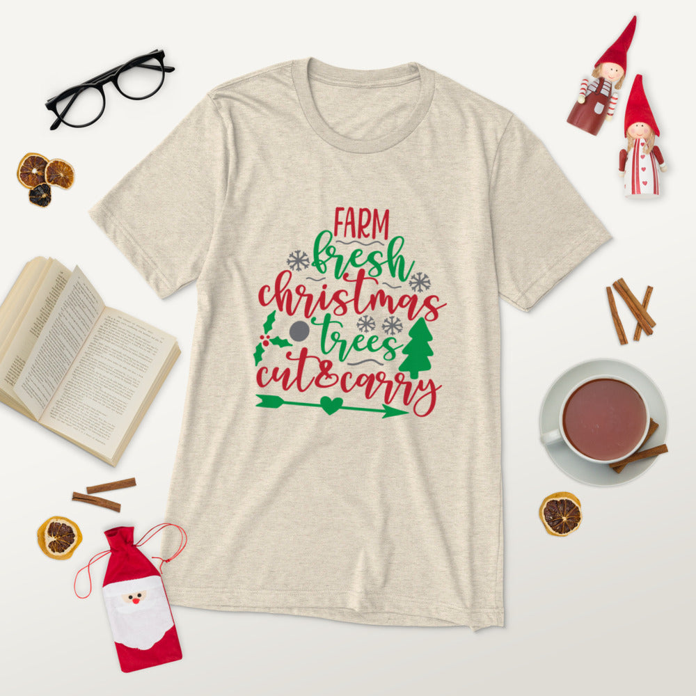 Christmas trees cut & carry t-shirt - Sport Finesse