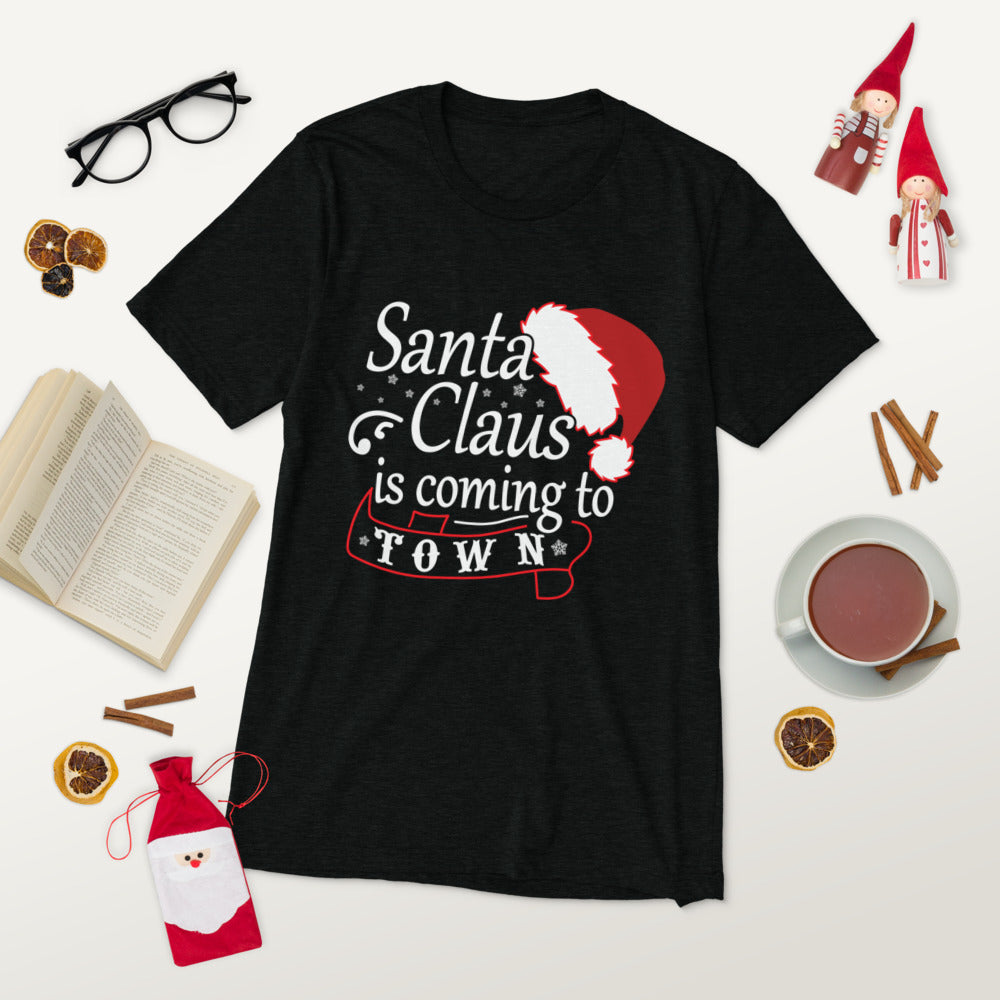Santa is coming to town t-shirt - Sport Finesse