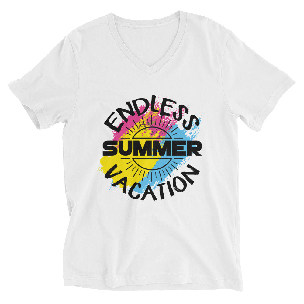 Endless Summer Vacation V-Neck T-Shirt - Sport Finesse