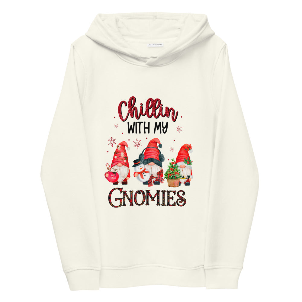 Chillin With my Gnomies Women's fitted eco hoodie - Sport Finesse
