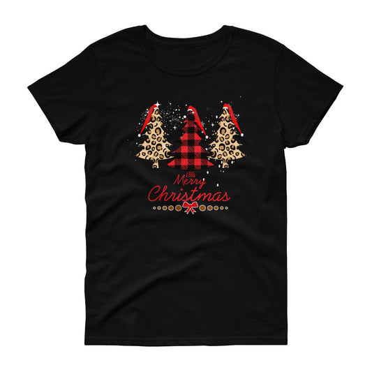 Merry Christmas Women's t-shirt - Black / S - Sport Finesse