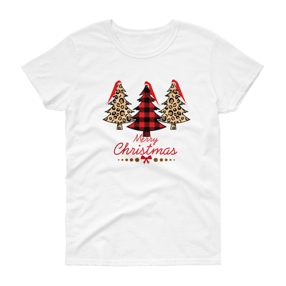 Merry Christmas Women's t-shirt - White / S - Sport Finesse