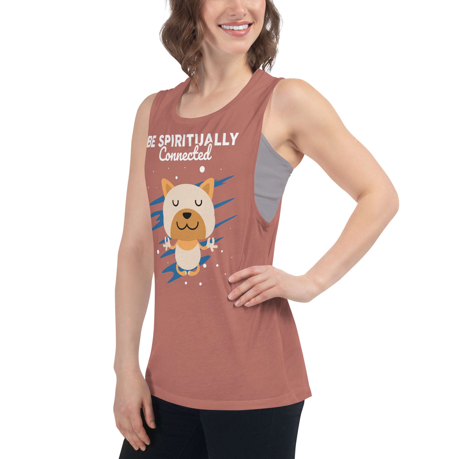 Be Spiritually Connected Muscle Tank - Sport Finesse