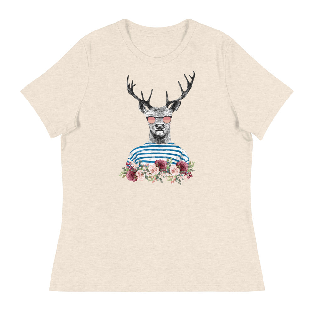 I'm so cool deer Women's Relaxed T-Shirt - Sport Finesse