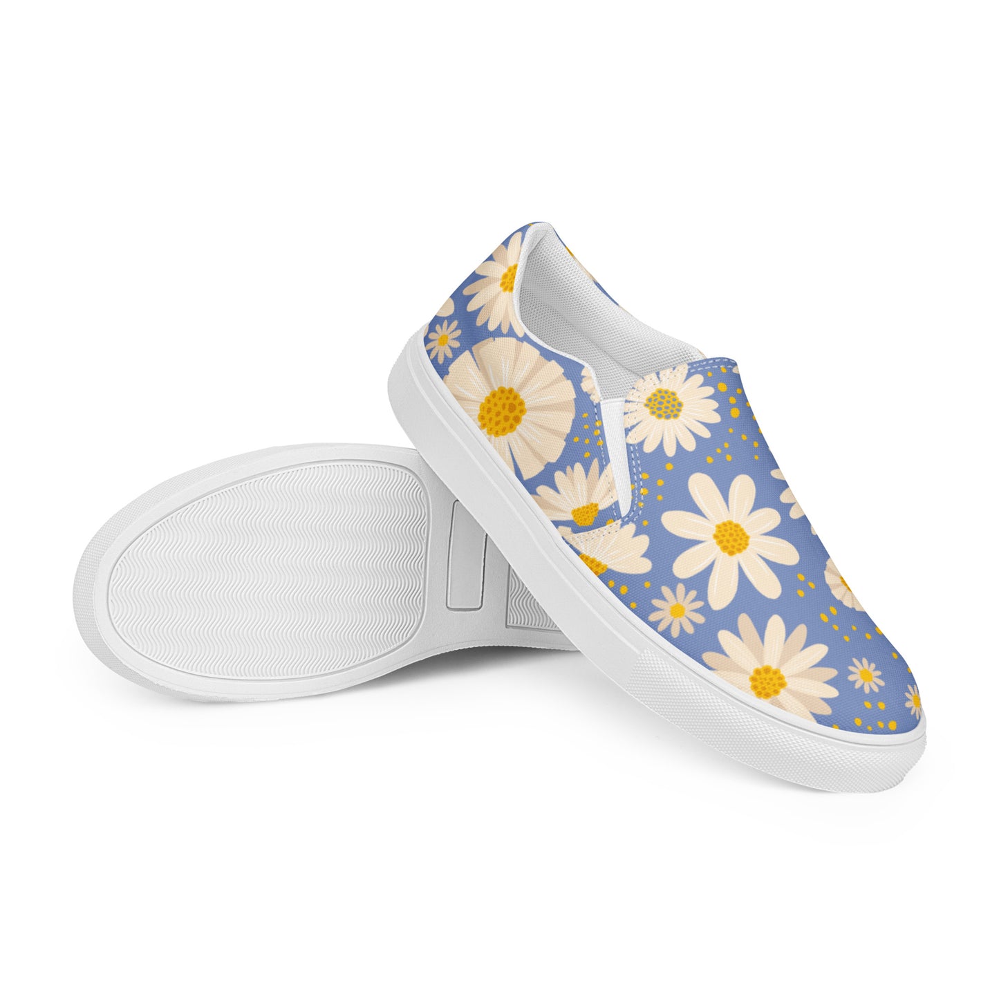 Daisies Women’s slip-on canvas shoes - Sport Finesse