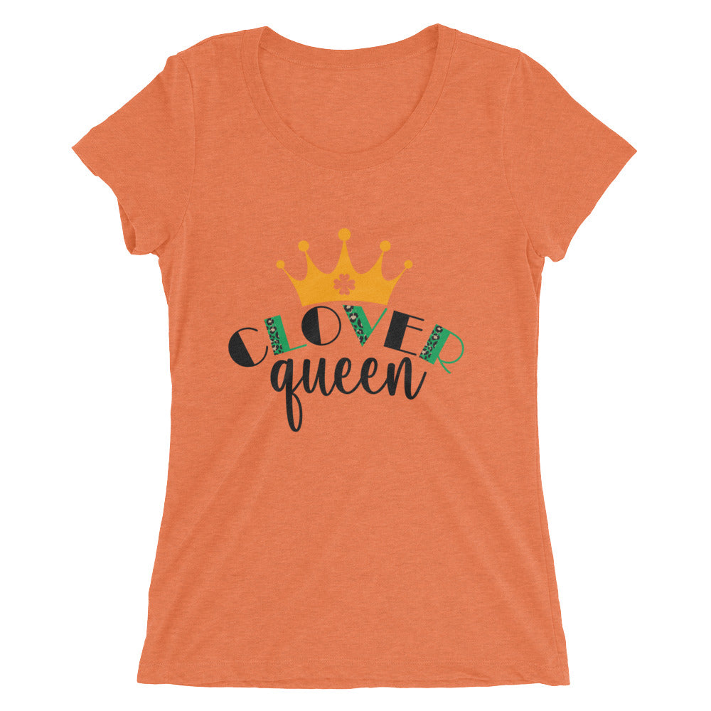 Clover Queen Ladies' t-shirt - Orange Triblend / S - Sport Finesse