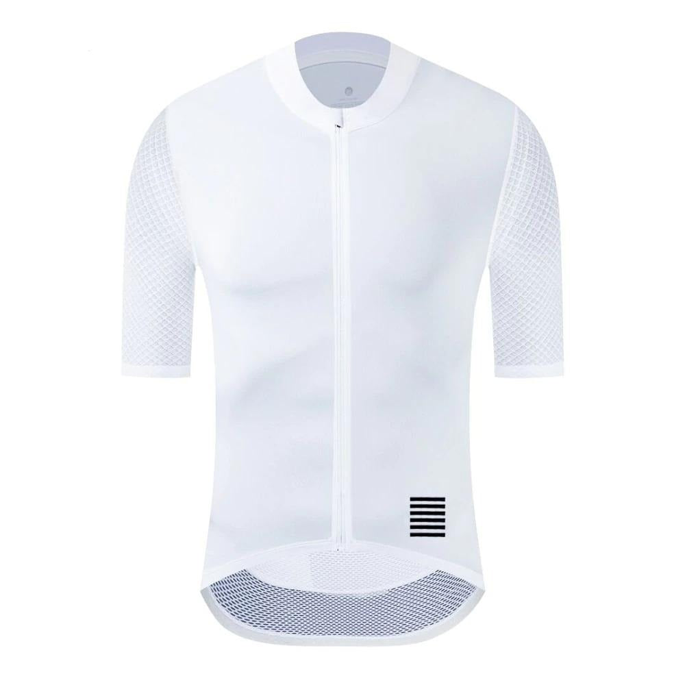 High Quality Pro Team Tricota Mountain Bicycle/ Men Cycling Jersey - White / XXL - Sport Finesse