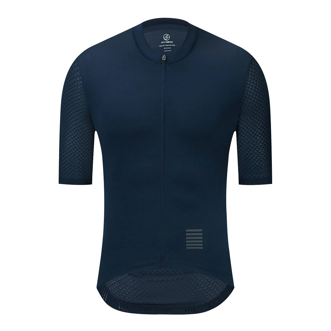 Ykywbike Autumn Pro Team Black Long Sleeve Aero Jersey Race