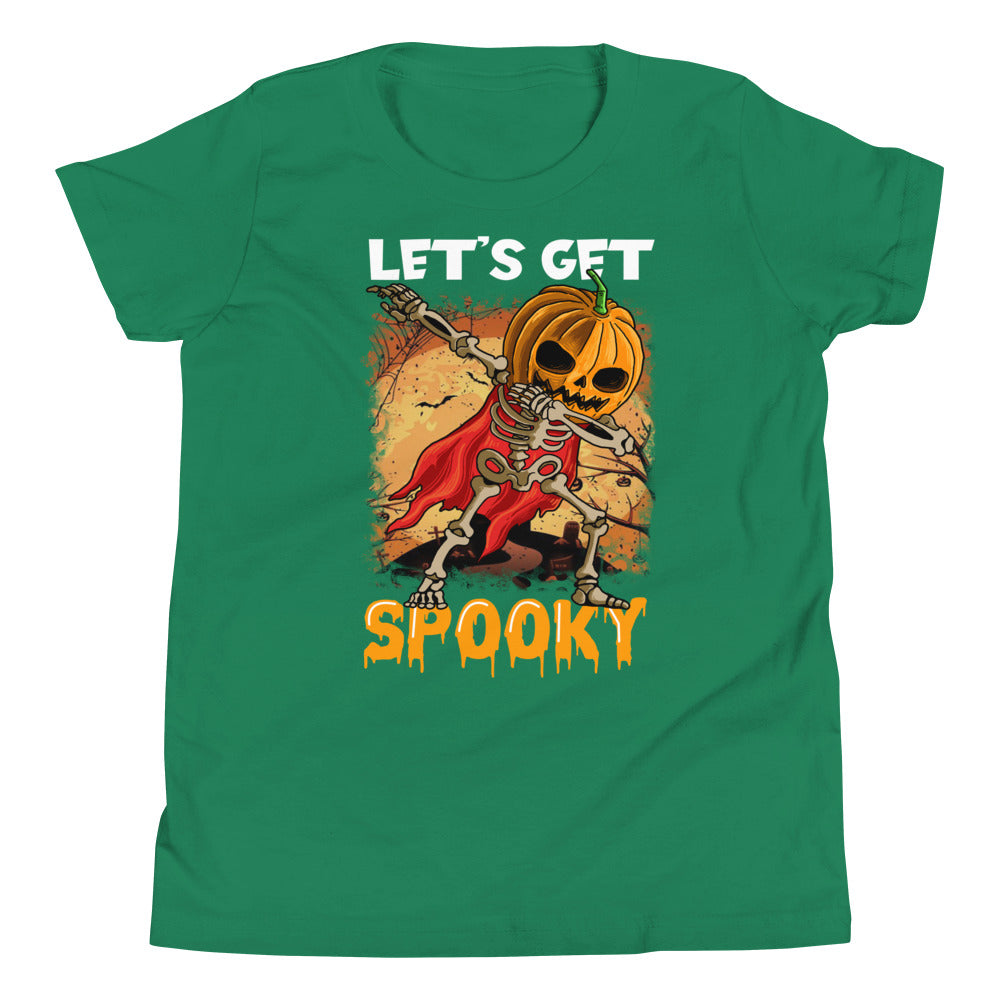 Lets get spooky Youth T-Shirt - Kelly / S - Sport Finesse